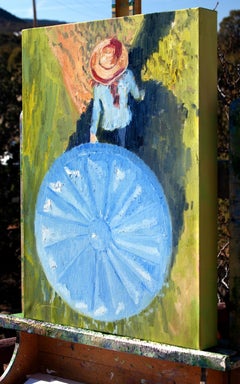 Rio Grande Sunlight, Oil Painting