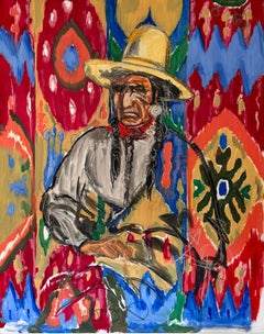 Chromatic Nomad, Oil Painting