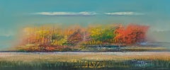 Autumn Color’s in Misty Land, Oil Painting