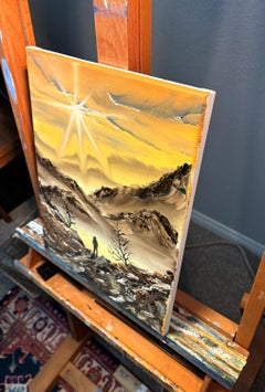 Tra fede e promessa, pittura a olio