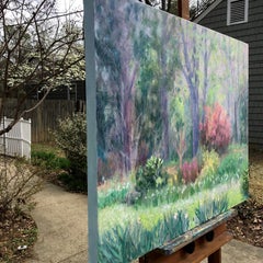 Spring Unfurling, Oil Painting