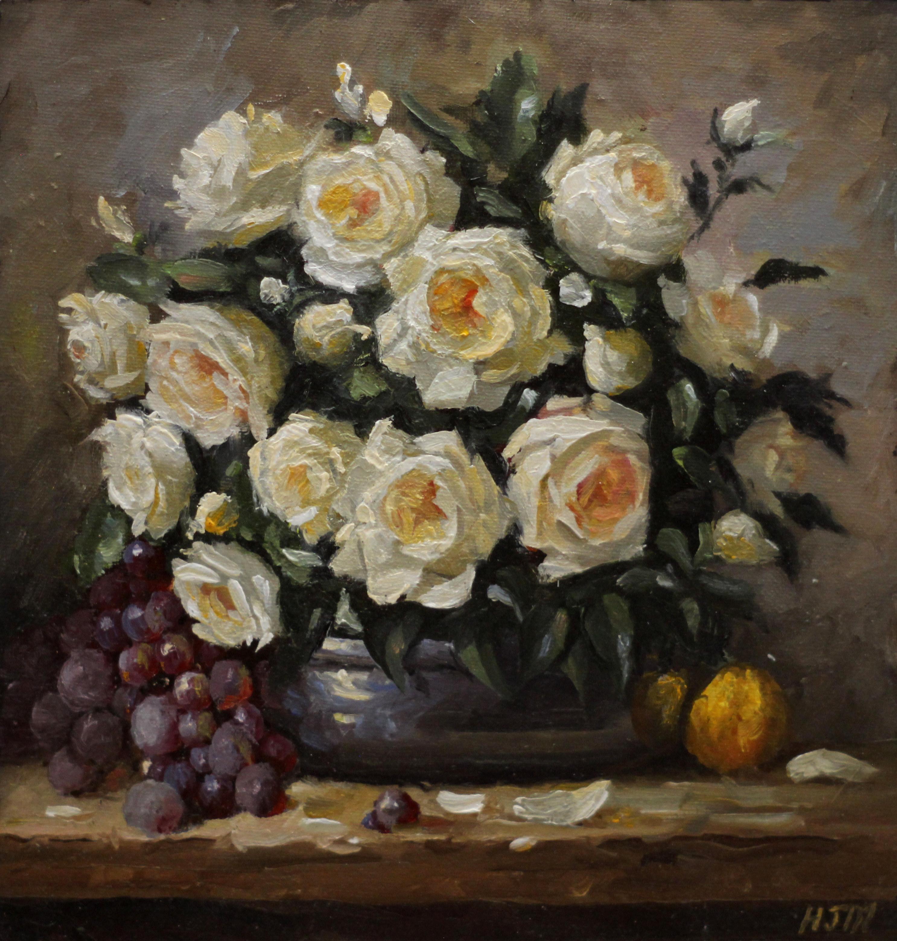L'Orangerie Floral, Pittura ad olio