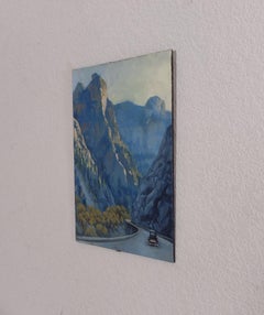 Late Arrival_Glenwood Springs, Oil Painting
