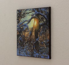 Frozen Chandelier, Oil Painting