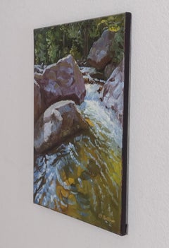Eldorado Rock Pool, Oil Painting