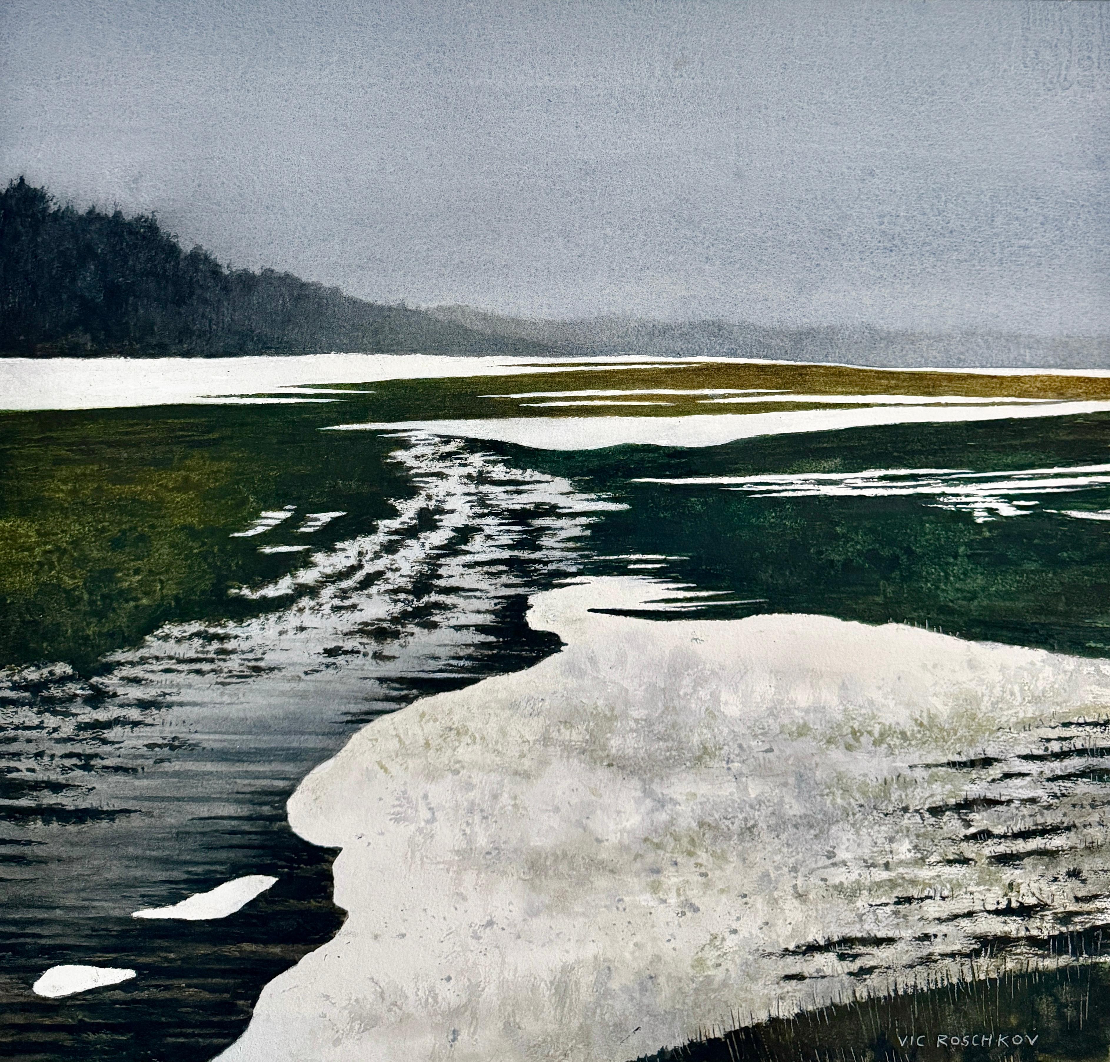 Emerging Earth, Original Painting