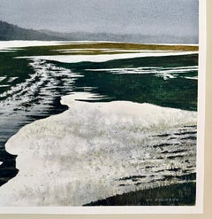 Tierra emergente, Pintura original