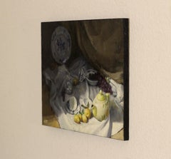 Contraste silencioso, Pintura al óleo