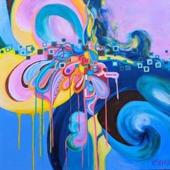 Métamorphose émotionnelle 7, peinture originale