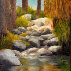 Oasis, Oil Painting