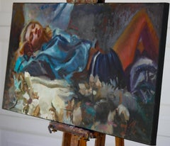 Afternoon Blues, Oil Painting