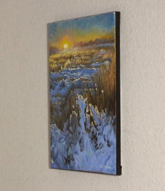 Frozen Amber, Oil Painting