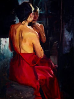 No Looking Back, Oil Painting