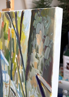 Sunlight on Trees, Original Painting