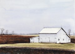 Plowed Fields, Original Painting