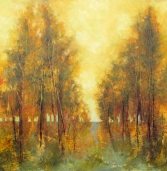 Sunset Impression, Oil Painting