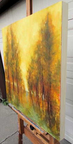 Sunset Impression, Oil Painting