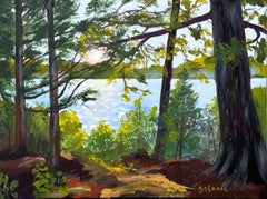 Meilleure journée à Dunn's Pond, peinture originale
