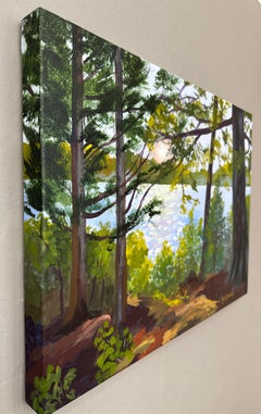 Meilleure journée à Dunn's Pond, peinture originale