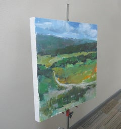Straße durch das Hinterland, Originalgemälde