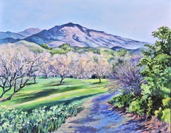 Mt. Diablo from the Old Orchard, Original Painting