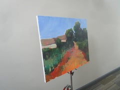 Side Road, France, Original Painting