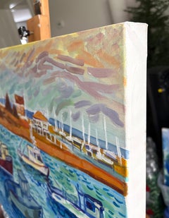 Porto di Scituate, dipinto originale