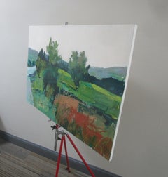 Carretera, Les Baux, Pintura original