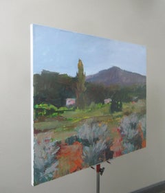 Houses in the Foothills, Original Painting
