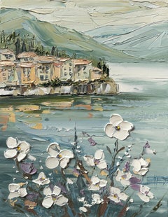 „Violet Whisper“, Como, Ölgemälde