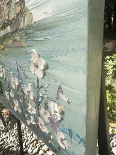 „Violet Whisper“, Como, Ölgemälde