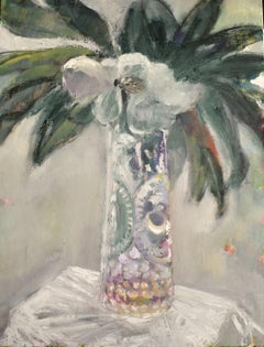 Tonal Floral, Oil Painting