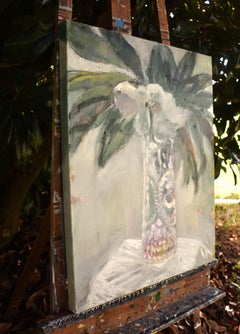 Tonal Floral, Oil Painting
