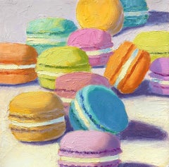 Macaron, Oil Painting