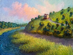 Pamet River, Late Day, Original Painting