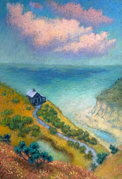 Cloud Shadow, Fall Grasses, Original Painting