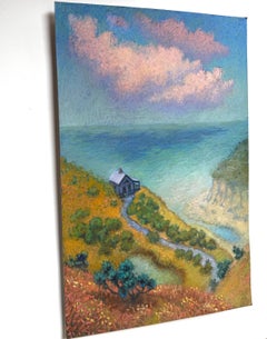 Cloud Shadow, Fall Grasses, Original Painting