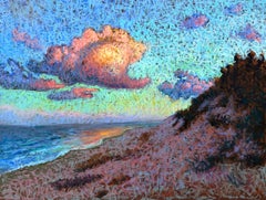 Dune Shadow, Last Glow, Original Painting