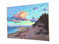 Dune Shadow, Last Glow, Original Painting