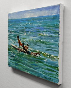 Anticipation, Oil Painting