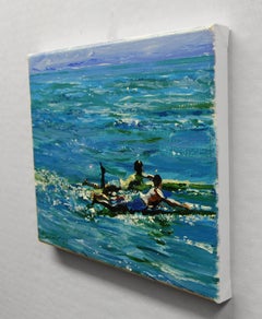 Drifting, Oil Painting