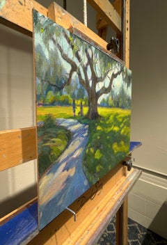 Under the Oaks, Oil Painting