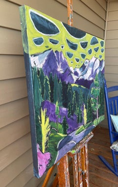 Rocky Mountain Fantasy No. 8, Original Painting
