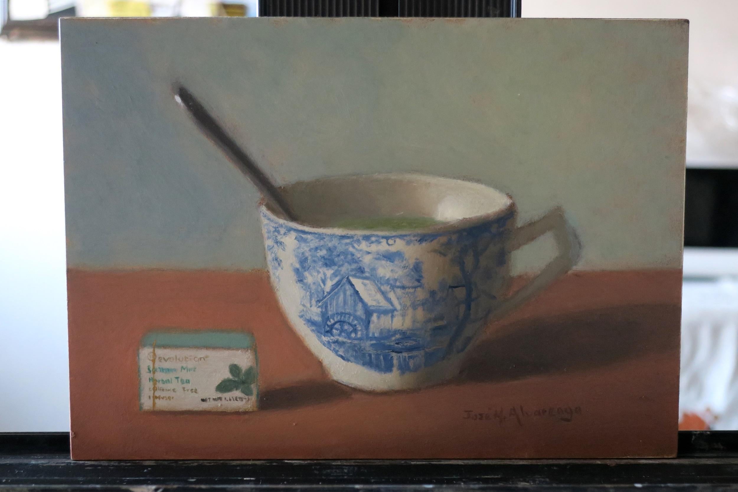 <p>Artist Comments<br>This is a very simple yet complex painting because of its details.  I always try to start very simple and then build the painting in layers.  For this particular piece I worked in four layers.  The last two layers were to add