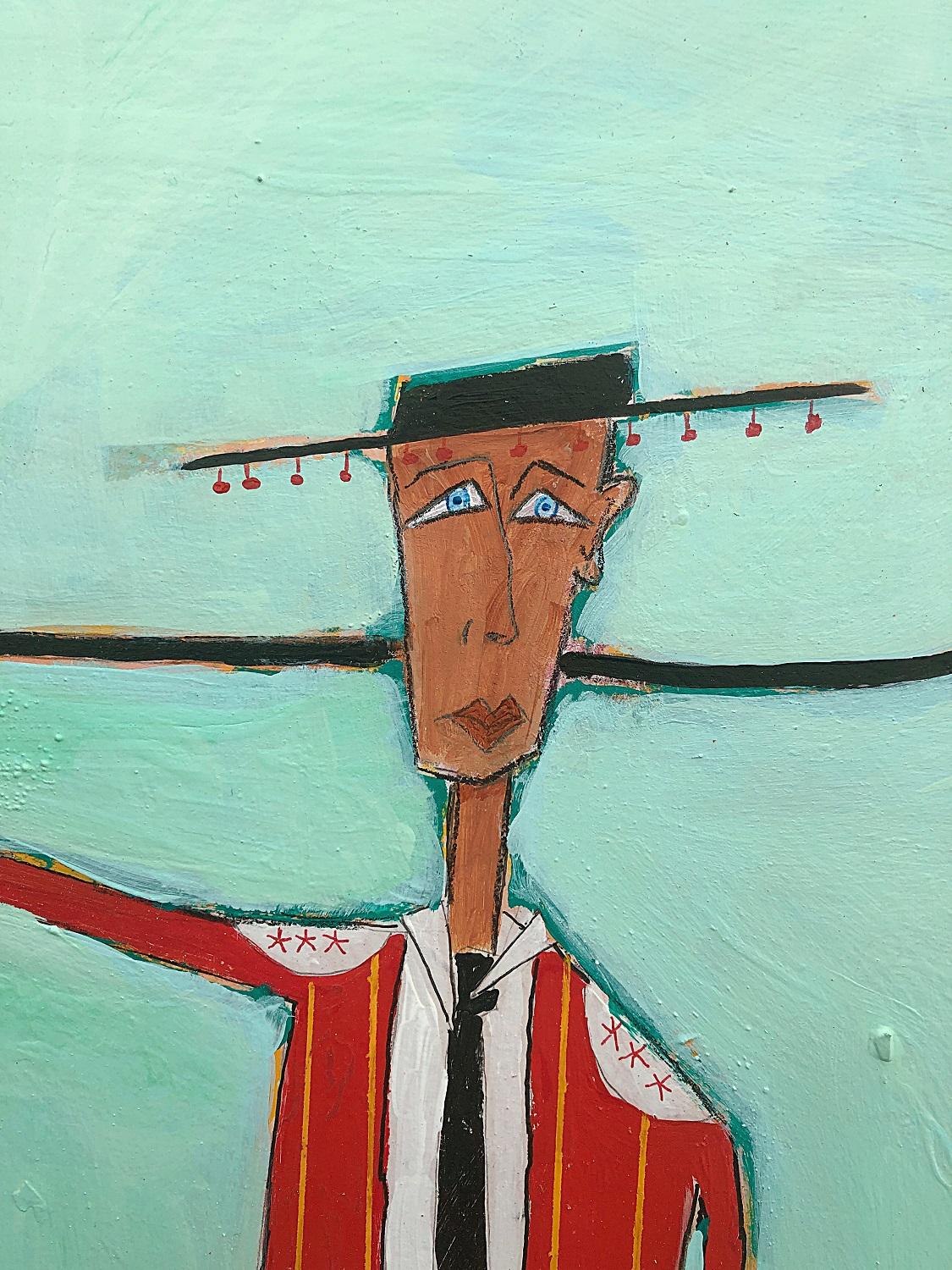 The Kings of Spain - Outsider Art Painting by Rick Hamilton