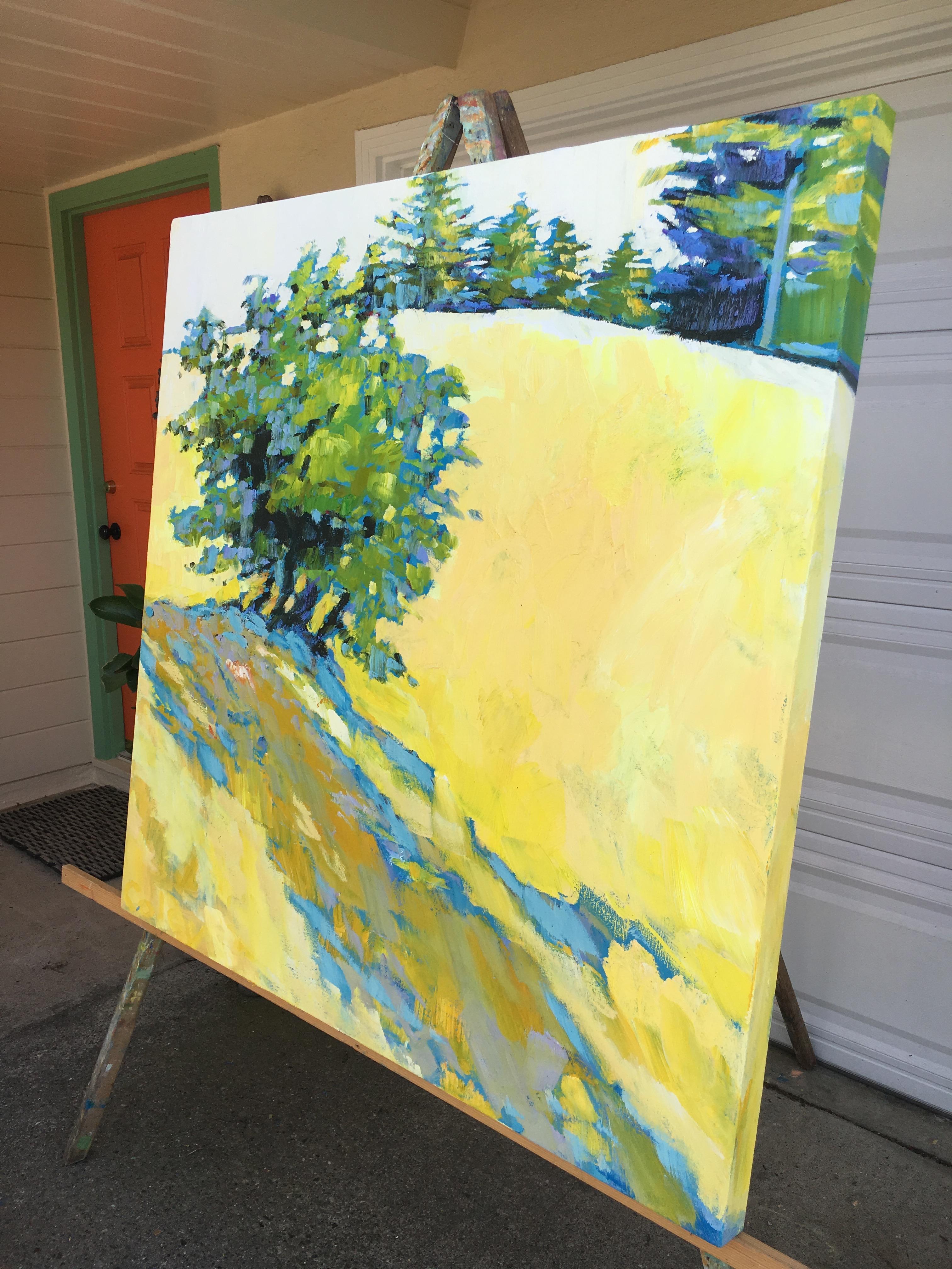 Summer Shadows on the Ridge - Painting by Nicholas Coley