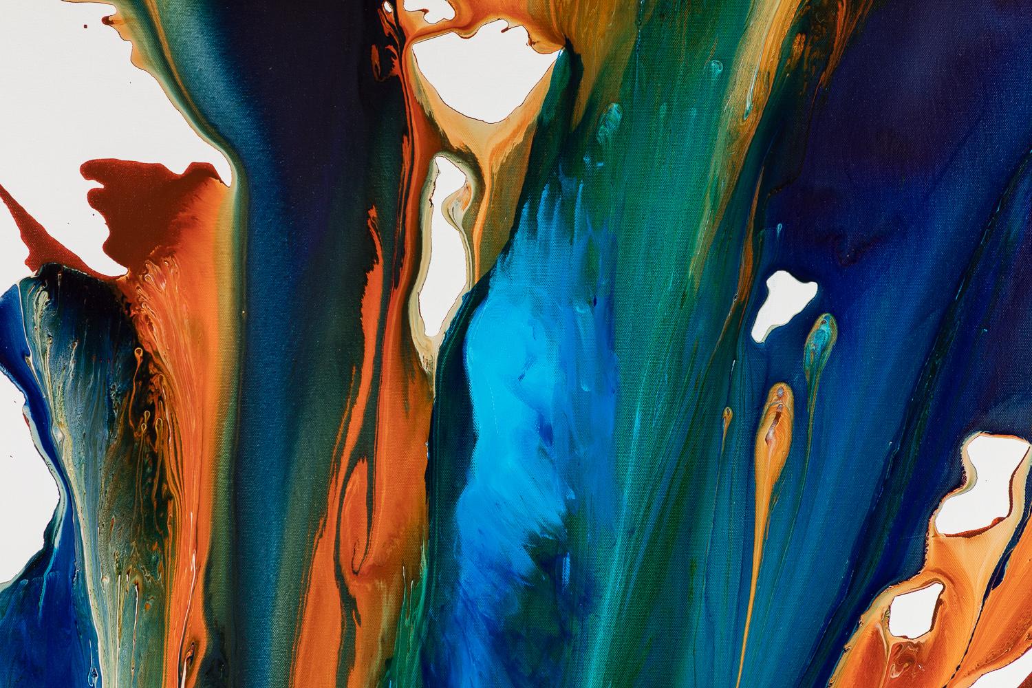Exuberance - Abstract Painting by Krispen Spencer