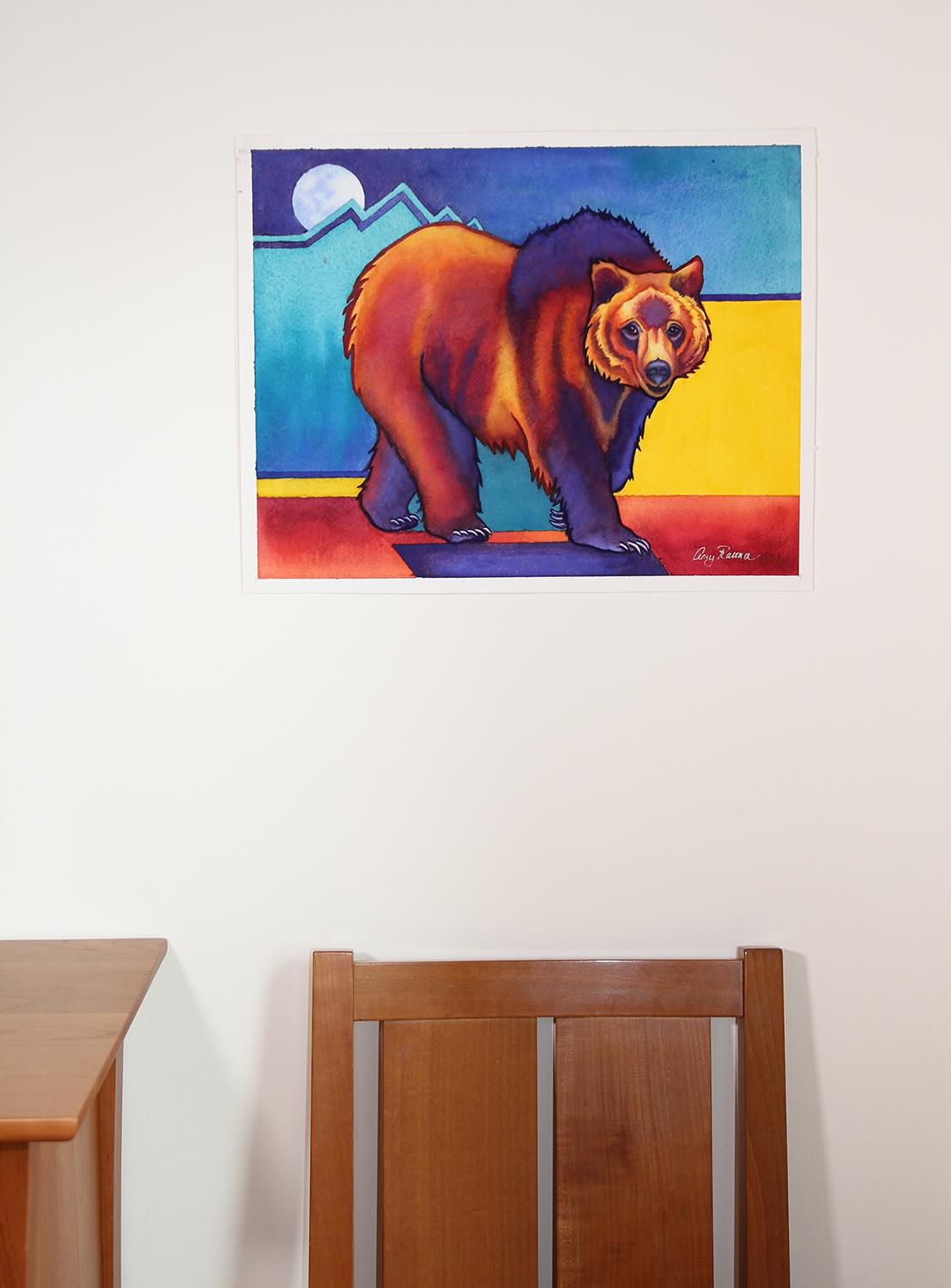 Grizzly - Contemporary Art by Amy Rattner