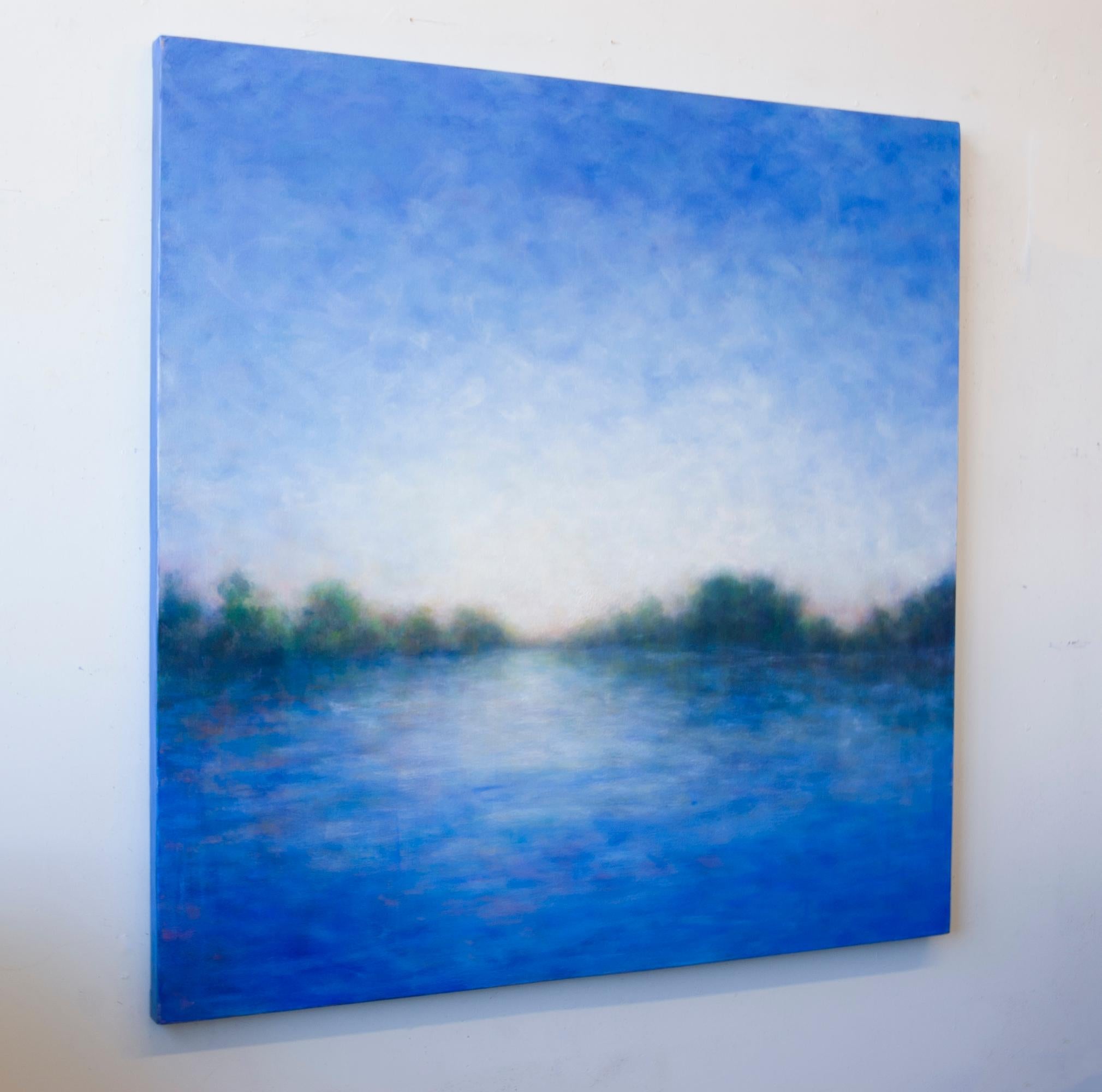 Rogue River Reflections - Abstract Impressionist Art by Victoria Veedell