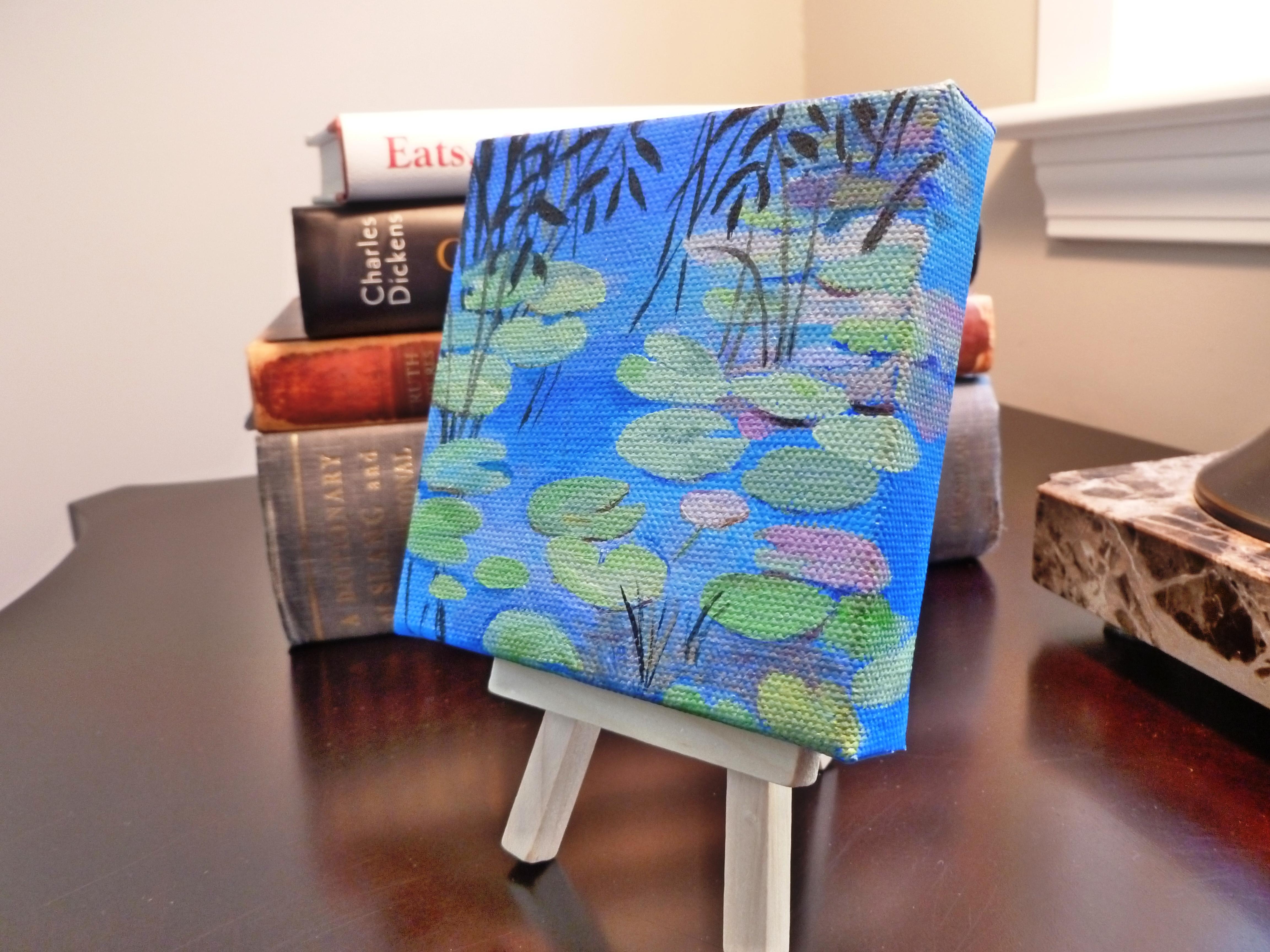 Lilypads - Painting by Catherine McCargar